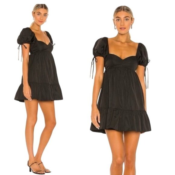 Amanda Uprichard Dresses & Skirts - Amanda Uprichard Women’s Size Large Sicily Mini Black Dress Made In USA